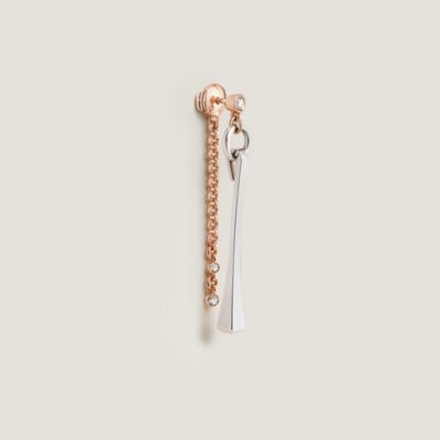 【一点物】HERMES ロープ ツイスト ブローチ シルバーカラー 一点物】HERMES ロープ ツイスト ブローチ シルバーカラー 一点物